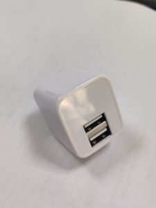 Chargeur mural USB mini <span class=keywords><strong>pour</strong></span> téléphone portable 5V2.4A 12W 2 ports, protection OTP, prise US, <span class=keywords><strong>adaptateur</strong></span> USB écologique <span class=keywords><strong>pour</strong></span> écouteurs - Product Image 4