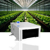 Déshumidificateur industriel monté au plafond 480L pour serres, fermes et culture intérieure de légumes et de fruits