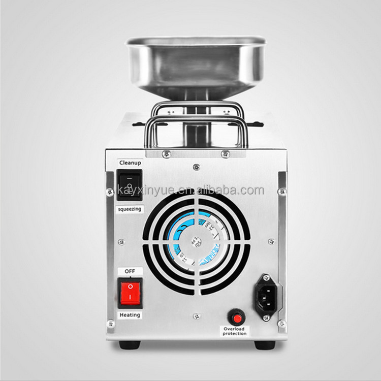 Cooking oil maker sunflower hemp seed sesame peanut soybean small oil press machine