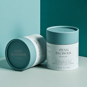 Biểu Tượng Tùy Chỉnh In Màu Phân Hủy Sinh Học Các Tông Xi Lanh Giấy Ống T-Shirt Đồ Lót Khăn Bao Bì Mỹ Phẩm Hộp Tròn - Product Image 4