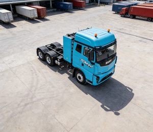 Camión Tractor Eléctrico de Servicio Pesado Sany New Energy 6x4 Prime Mover - Product Image 4