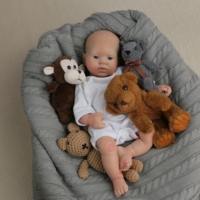 Lifereborn Grosir Boneka Bayi Reborn Nyata Nyata Mainan Lembut Murni Penuh Silikon Boneka Reborn untuk Anak Perempuan Anak Laki-laki