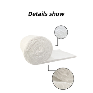 Funas isolamento refratário atacado alumínio resistente a fogo e alta temperatura silicato agulha cobertor rolo feltro - Product Image 6