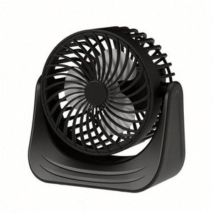 Portable 3-Speed USB <b>Desk</b> Fan - 5.5 Inch Small Personal Cooling Fan with Strong Airflow & Quiet Operation - Product Image 3