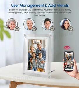 10.1-inch Wifi Khung ảnh kỹ thuật số với frameo-<span class=keywords><strong>app</strong></span>-acrylic khung thiết kế, 32GB lưu trữ IPS màn hình cảm ứng dễ dàng chia sẻ thông qua ứng dụng - Product Image 5