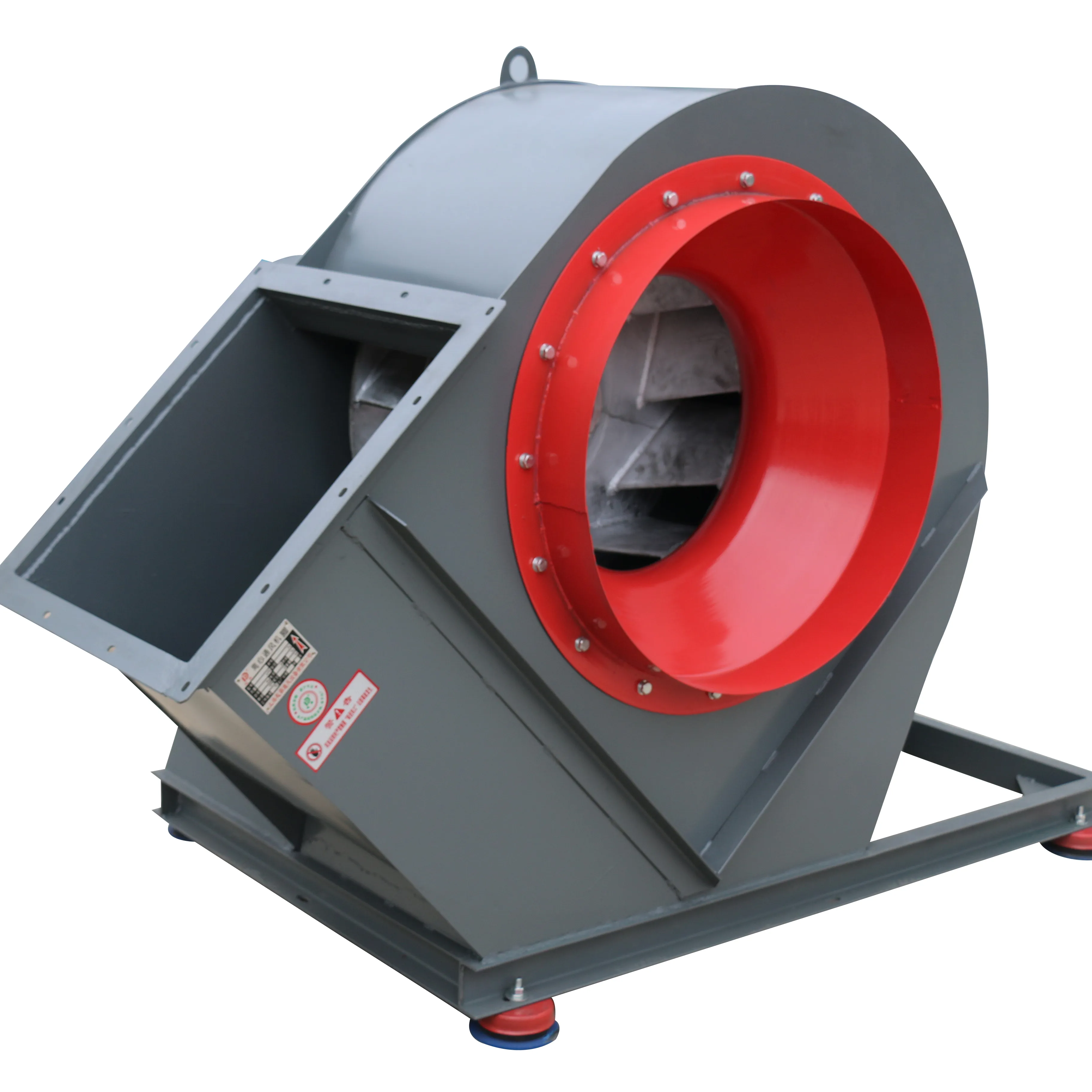 Machine industrielle de ventilateur de soufflerie de centrifugeuse de ceinture de conduit d'échappement d'air résistant aux hautes températures