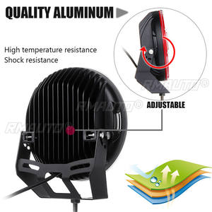 1PC 9" 640W Barre lumineuse LED tout-terrain pour voiture, camion 4x4, tracteur, bateau, remorque, SUV, VTT, lumière de travail LED 9-30V 6500k - Product Image 4