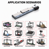 Module linéaire à entraînement par courroie Pi OEM/ODM personnalisé pour salle blanche, haute vitesse, longue course, pour machine d'automatisation d'emballage CNC