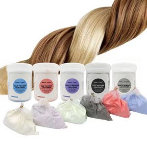 Tinta per Capelli <span class=keywords><strong>Permanente</strong></span> all'Henné Premium, Personalizzabile, di Alta Qualità, a Lunga Durata, con Estratti Vegetali Biologici, Verde - Product Image 4