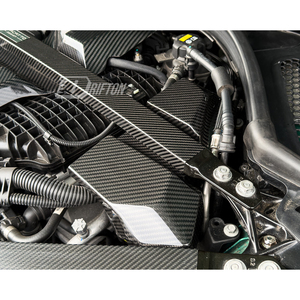 ฝาครอบกล่องฟิวส์คาร์บอนไฟเบอร์แบบแห้ง สำหรับ BMW G80 G81 M3 G82 G83 M4 อะไหล่ตกแต่งช่องเครื่องยนต์ - Product Image 5