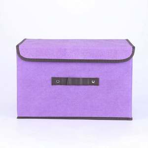 Caja de Almacenamiento de Tela de Algodón, Plegable, de Cinco Capas, Grande, para Ropa, Juguetes, Ropa de Cama, Duradera, Resistente al Agua, Ecológica - Product Image 4