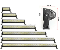 Conception incurvée de barre lumineuse LED étanche BSG 36W IP68 pour camion et voiture tout-terrain