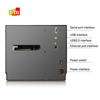 Printer Label UHF RFID QY-TX3r ISO18000-6C printer Tag layar sentuh Desktop & mesin cetak label termal kode batang