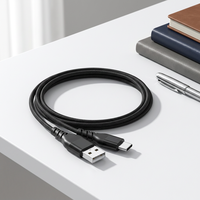 Câble de charge rapide USB Type-C 5A en alliage d'aluminium et cuivre pur, 1M/2M/3M pour Android