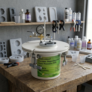 Matériel de laboratoire, pot à pression en acier inoxydable pour la coulée de résine, pour pompes, avec garantie d'un an - Product Image 2