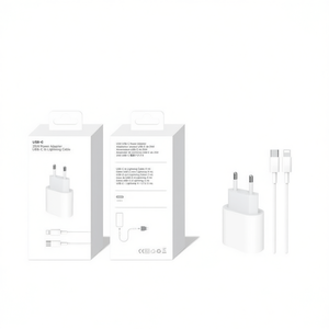 Adaptador de corriente USB C de 25W con cable USB C a Lightning para dispositivos de carga rápida - Product Image 1