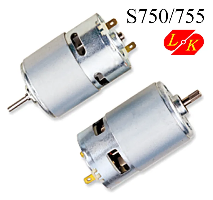 S755 electric scooter brush dc motor 24v 250w