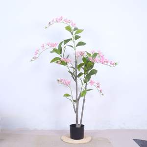 <span class=keywords><strong>Jasmin</strong></span> en plastique vert bonsaï maison jardin magasin fenêtre décoration de sol - Product Image 1