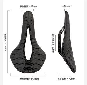 Sillín de <span class=keywords><strong>bicicleta</strong></span> con estampado 3D GUB 1179, ultraligero T700 sillín de carbono, asiento de <span class=keywords><strong>bicicleta</strong></span> de <span class=keywords><strong>143mm</strong></span> para MTB, grava, cojín para <span class=keywords><strong>bicicleta</strong></span> de carretera, piezas de <span class=keywords><strong>bicicleta</strong></span> - Product Image 5