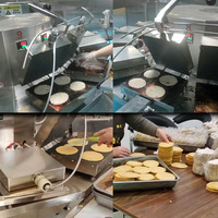 Machine de rouleau de cône de sucre de rouleau de gaufre d'acier inoxydable