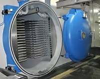 Professioneel laboratoriumgebruikte machine voor het lyofiliseren van groenten, fruit, snoep en andere voedingsmiddelen.
