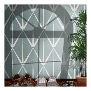热卖六角摩洛哥瓷砖现代手工装饰瓷砖客厅浴室地板墙砖
