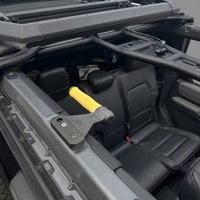 Hochbelastbare Al-Mg-Legierung Rutschfeste Ford Bronco 4x4 Einstiegshandgriffe Paar-Set Vordere Überrollbügel-Haltegriffe Ohne Bohren