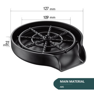 GEE-N <span class=keywords><strong>pas</strong></span> <span class=keywords><strong>cher</strong></span> noir mat Abs automatique <span class=keywords><strong>verre</strong></span> rinceur plastique <span class=keywords><strong>verre</strong></span> rondelle nettoyant cuisine évier tasse <span class=keywords><strong>verre</strong></span> rinceur - Product Image 2