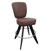 Tabouret de Casino professionnel de haute qualité chaise en cuir noir moderne pour Machines à sous salle de Poker pour salon à la maison ou centre commercial