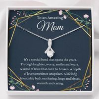 Chaîne de clavicule classique à la mode, pendentif personnalisé en cuivre incrusté de zircon, collier pour fêtes, coffret cadeau, carte de message
