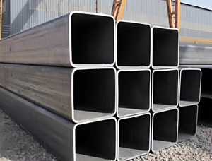 Tubos de Acero Galvanizado Soldados Cuadrados de <span class=keywords><strong>Alta</strong></span> Calidad, Tubo de Acero de Sección Hueca Rectangular Cuadrada de Carbono - Product Image 2