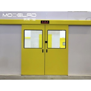 Stalen operatiekamer elektrische schuifdeur met voetschakelaar stalen ziekenhuisdeur - Product Image 4