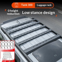 MASSAIT Tank 300 Modifié, Plateforme de toit intégrée à levage zéro, Accessoires d'échelle, Porte-bagages encastré pour cadre de bagages