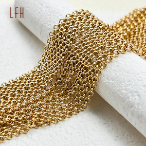 Collar <span class=keywords><strong>de</strong></span> Cadena <span class=keywords><strong>de</strong></span> Eslabones Cruzados Personalizado, Joyería <span class=keywords><strong>de</strong></span> Miami, Collar <span class=keywords><strong>de</strong></span> <span class=keywords><strong>Oro</strong></span> Real <span class=keywords><strong>de</strong></span> 18k, Cadena Cubana <span class=keywords><strong>de</strong></span> <span class=keywords><strong>Oro</strong></span> Puro Sólido <span class=keywords><strong>de</strong></span> 18k - Product Image 5