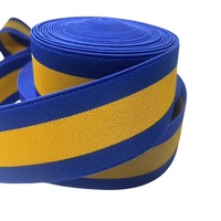 Bande élastique en sergé de caoutchouc rayé durable certifié Oeko-Tex en polyester à haute ténacité pour robe