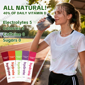WELLBODY - Polvo Electrolítico de Calcio de Marca Propia, Suplemento Nutricional Deportivo, Mezcla para Bebidas Hidratantes con Potenciador de Energía - Product Image 3