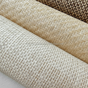 Papel Tapiz de Rafia de Primera Calidad, Colores y Diseños Personalizados de Fábrica para Soluciones de Revestimiento de Paredes de Alta Gama - Product Image 1