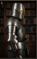 Nouvelle Armure de Croisé Médiévale en Acier Doux de Qualité Supérieure, Calibre 18, Finition Antique, Technique de Polissage, Imitation Antique
