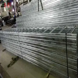 Bandeja de cable tipo escalera de acero metálico barata de gran envergadura de suministro de fábrica con cubierta
