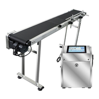 Vente directe d'usine Imprimante à jet d'encre à caractères continus industrielle Cij Petite imprimante à jet d'encre à caractères continus Machine de codage par lots automatique Cij