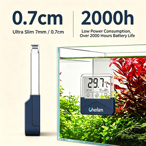 Termómetro Digital <span class=keywords><strong>para</strong></span> <span class=keywords><strong>Acuario</strong></span> Quanying, Pantalla LCD, Precisión <span class=keywords><strong>de</strong></span> 0.1°C, Sonda Sumergible, Retroiluminación, Alerta <span class=keywords><strong>para</strong></span> Peceras <span class=keywords><strong>de</strong></span> <span class=keywords><strong>Agua</strong></span> <span class=keywords><strong>Dulce</strong></span> y Marina - Product Image 3