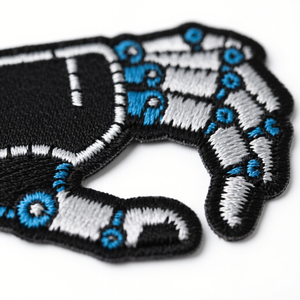 Patch brodé Anime 2025 personnalisé, badge écologique en tissu à <span class=keywords><strong>coudre</strong></span>, mignon pour vêtements et chapeaux, T-shirt enfant - Product Image 3