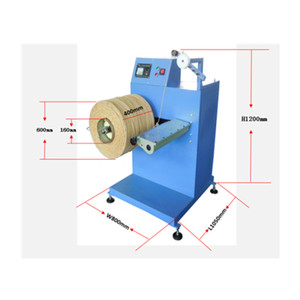 Máquina Rebobinadora de Cuerda de Papel para Bolsas de Compra Semiautomática de Alta Calidad, Máquina Rebobinadora de Cuerda de Papel Redonda Trenzada - Product Image 2