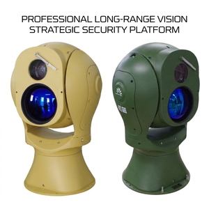 Caméra thermique PTZ à suivi automatique par IA, double objectif, pour la surveillance périmétrique des champs pétrolifères - Product Image 2