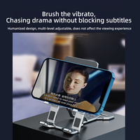 Support de téléphone rotatif à 360° en aluminium, design robot, pliable et réglable, pour iPhone, iPad, tablette, vente en gros d'usine, OEM