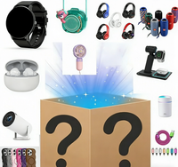 Boîte Mystère Électronique Vintage en Gros – Assortiment Aléatoire d'Écouteurs, Casques, Haut-parleurs, Ventilateurs et Accessoires – Cadeau Surprise pour la Revente