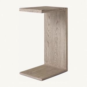 Table console mobile en bois massif de style rétro américain avec rangement, idéale pour salon, entrée ou salle à manger de villa - Product Image 1