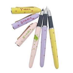 Bán Hàng giá thấp <span class=keywords><strong>Hong</strong></span> <span class=keywords><strong>Kong</strong></span> Chất lượng cao dễ thấy ccustom gốm Fountain Pen với nắp - Product Image 3