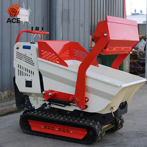 Индивидуальный Мини Бетонный самосвал, 750 кг, бесплатная доставка, гидравлический самосвал, высокоэффективный гусеничный самосвал, Бетономешалка - Product Image 3