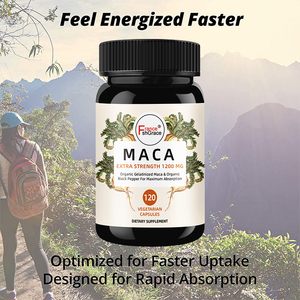 Vente flash - Extrait de racine de maca - Complément énergétique du Pérou pour une absorption élevée - Complément de racine de maca - Pilules pour l'agrandissement du pénis - Product Image 3